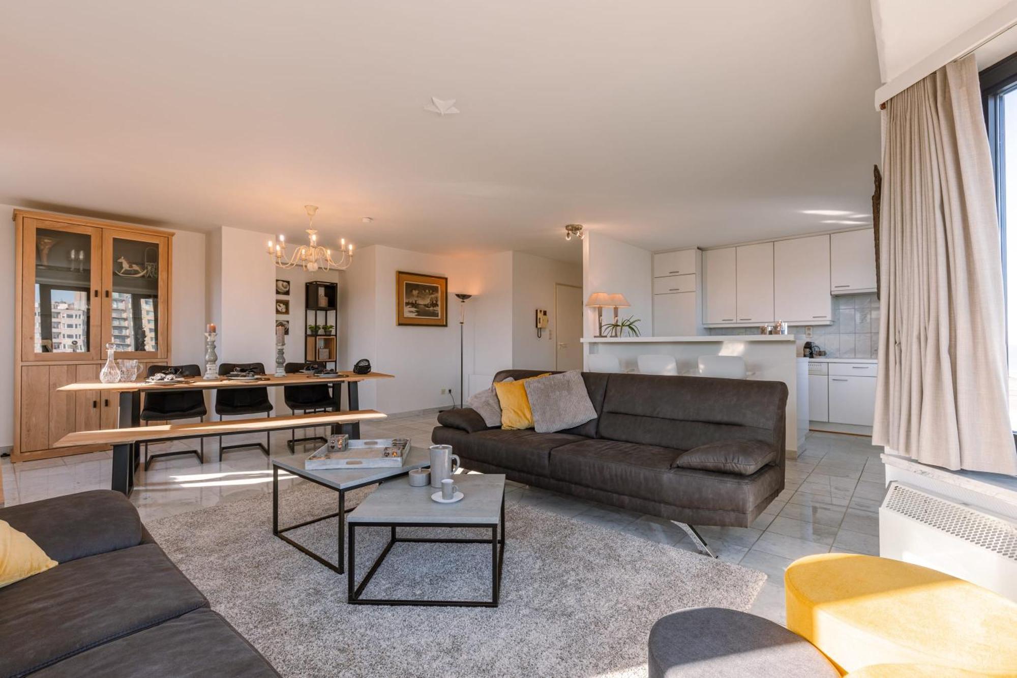 Huswell - Spacious & Modern Sea View Apartment With Garage Oostende Eksteriør bilde