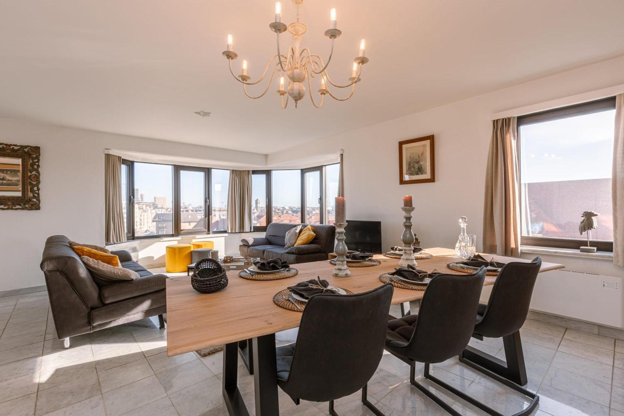 Huswell - Spacious & Modern Sea View Apartment With Garage Oostende Eksteriør bilde